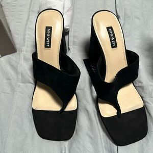 Nine West black heels